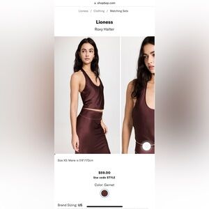 Lioness Roxy Halter Top